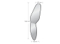 Preview: Stainless steel mirror, buccal adult / buccal child