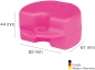 Preview: Retainer cases, MAXI, pink (fluorescent)