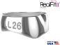 Preview: RealFit™ II snap - Intro-Kit, UK, Zweifach-Kombination inkl. Lip Bumper-Tube + lin. Schloß (Zahn 46, 36) MBT* .018"