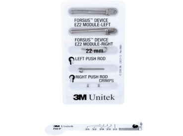 Forsus™ Klasse II-Apparatur, EZ2 Module, 1-Patient-Kit, Push Rod X-Short (22 mm)