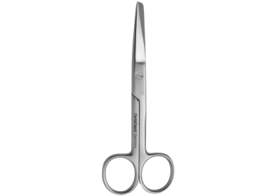 Surgical Scissors serrated, straight, 145 mm