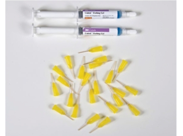 3M™ Etching Gel, Syringe, blue; straight needle tips