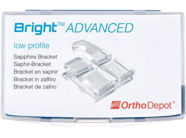 Bright™ ADVANCED, Set (OK / UK  3 - 3), Roth .018"
