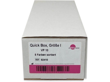 Quick Box, Größe I, 5 Farben sortiert