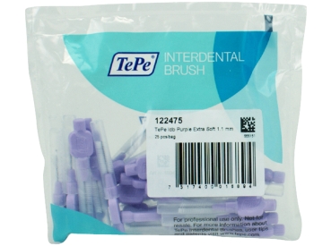 Interd.brushes 1,1mm H-purple Xw 25pcs