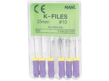 K files Mani 25mm Gr.010 6pcs