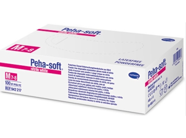 Peha-Soft Nitrile white pdfr Gr.M 200St