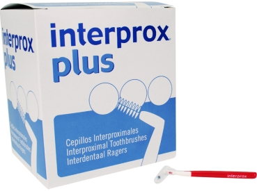 Interprox plus miniconcial rot 100St