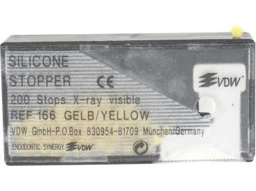 Silicone stopper dispenser yellow 200pcs