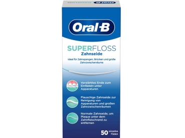 Oral-B Superfloss Zahnseide  50St