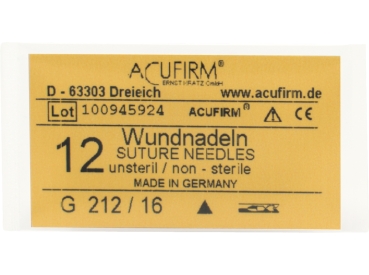 Wundnadeln Acufirm G 212/16 Dtz