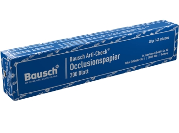Occlusionspapier blau BK 09 Pa