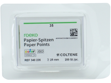 Papierspitzen color ISO  35 200St
