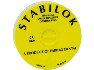 Stabilok pins titanium small yellow 100+1 pa