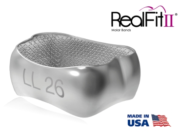 RealFit™ II snap, Molar Bands without Attachement (tooth 17, 16)