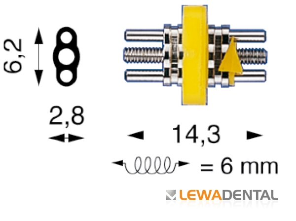 Expansion screw 14,3 (Micro series)