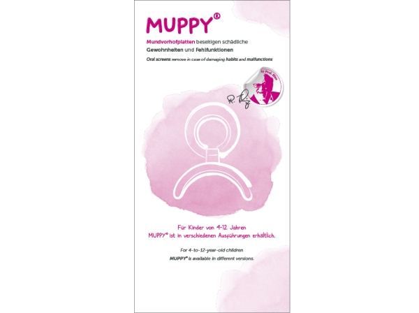 Stand with flyer - Muppy ® [german / english]