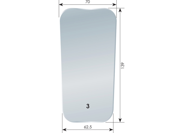 Photo-mirror-Demister Kit ECONOMY incl. mirror no. 3 (occlusal, Standard size)