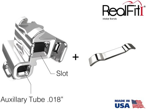 RealFit™ I - Intro-Kit, OK, Zweifach-Kombination (Zahn 17, 16, 26, 27) Roth .022"