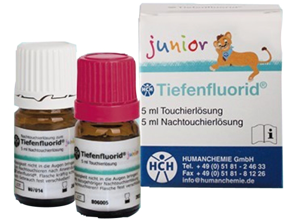 Tiefenfluorid® junior - fluoride / sealant (Humanchemie)