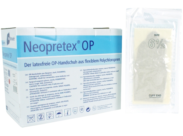 Neopretex steril pdfr 6,5 x-lang 50Paar