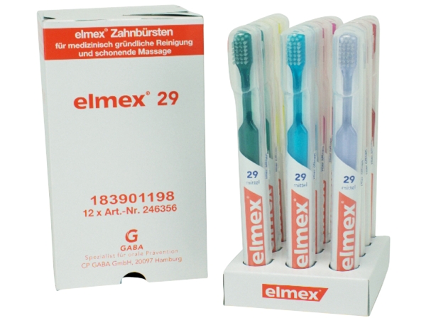 Elmex Zahnbürste 29 Köcher mittel 12St