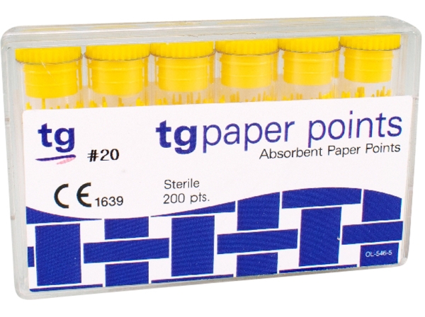 tg Absorb. Paper Pts. S.20 yellow 200pcs