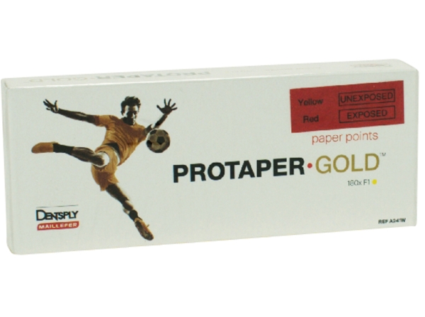 ProTaper Gold Paper Tips F1 180pcs