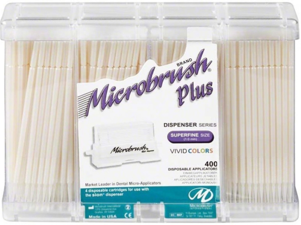 Microbrush plus sup.Fine 400pcs