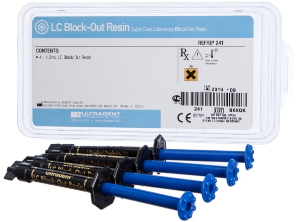 LC Block-Out Resin 4x1,2ml Nfpa