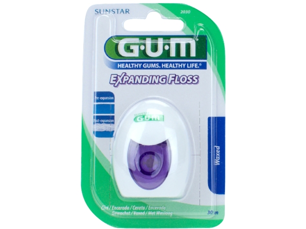 GUM Expanding dental floss 30m 12pcs