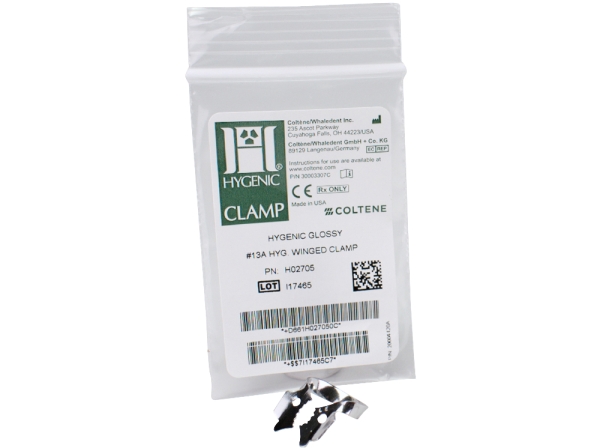 Hygenic rubber dam clamp 13A pc