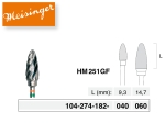 Hartmetallfräse "HM 251GF" (Meisinger)