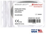 Stainless Steel Archwires, Universal, ROUND (Modern Arch™)