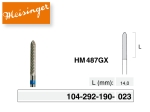 Hartmetallfräse "HM 487GX" (Meisinger)