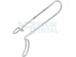 Flexible vestibular retractor for upper and lower