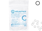 Relastics™ Intraoral elastics, NON-Latex, Diameter 1/4" = 6.4 mm