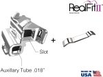 RealFit™ II snap - Maxillary - Double combination (tooth 17, 16) Roth .018"