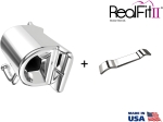 RealFit™ II snap - Maxillary - Single combination (tooth 17, 16) Roth .022"