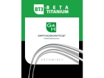TitanMoly™ Beta titanium "TMA*" (nickel-free), Trueform™I, ROUND