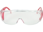 Safety goggles anti-fog red St
