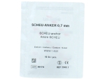 Scheu-Anker  0,7mm 10St