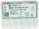 K files 63/ 40 21mm sterile 6pcs