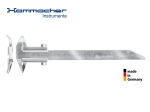 Schieblehre "Zürcher Modell", 125 mm (Hammacher)